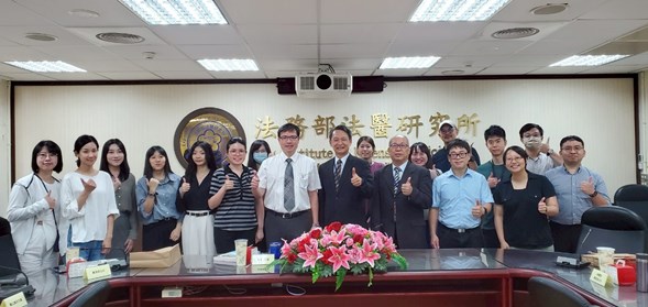 法醫所參訪大合照